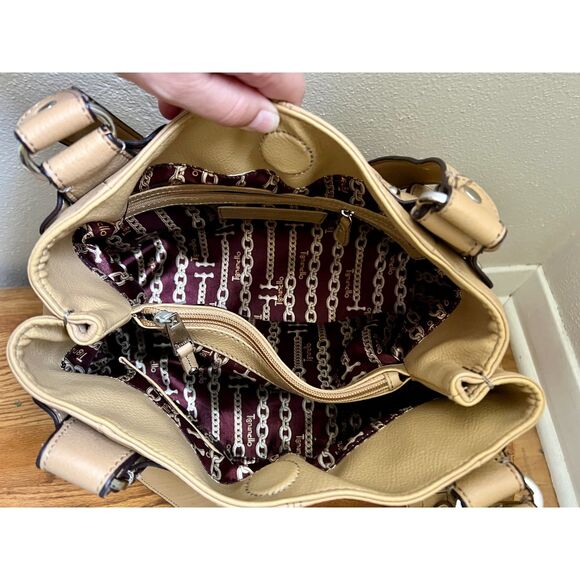 Tignanello Italian Leather Shoulder Bag - Picture 6 of 8